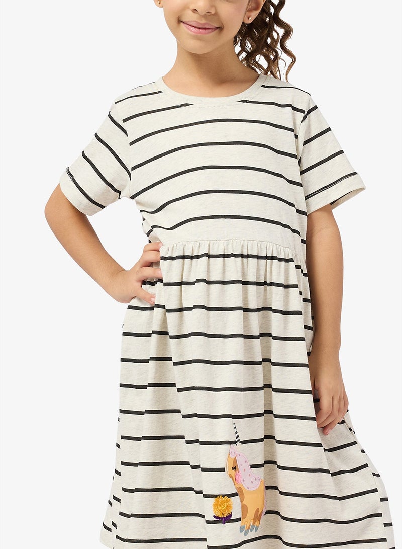 Pinata Unicorn Print Summer Dress - Image 4